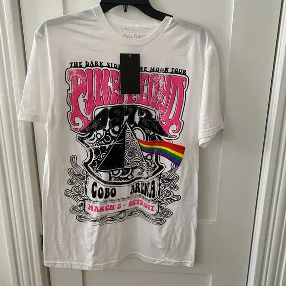 NWT Pink Floyd The Dark Size Of The Moon Tour Band Shirt Size Medium PKF6920XX - Picture 10 of 10
